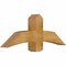 Ekena Millwork Bellingham Rough Sawn Timber Gable Bracket, Western Red Cedar, 48"W x 18"H x 6"D x 6"F, 9/12 Pitch GBW048X18X0606BEL00RWR - alternate 5